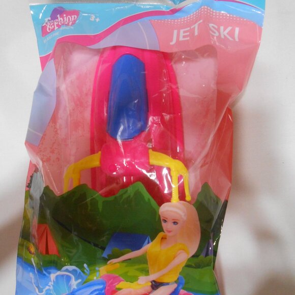 NEW Fashion Fun Jet Ski & Water Vest for All Barbie style Dolls 10" - Picture 6 of 9